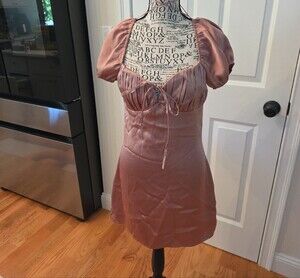Women's Mini Dress in Dusty Rose